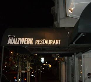Eingang um Walzwerk
