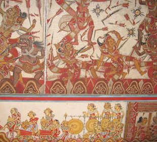 Deckenmalereien in KlungKlung