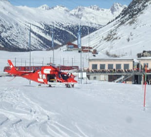 Talstation der Lagalp-Großgondelbahn
