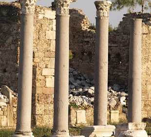 Antike Ruinen in Side