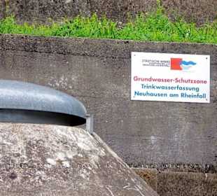 Am Rheinfall von Neuhausen bei Schaffhausen