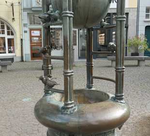  Der Aachener Möschebrunnen (Spatzenbrunnen)