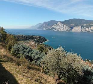 Blick vom Monte Baldo / halbe Höhe