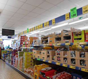 Lidl Benicarlo in der Avd. Papa Luna