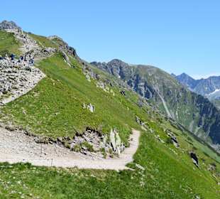 Wanderung auf dem Berg