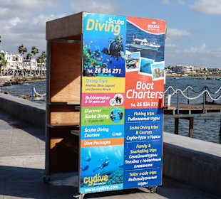 Ausflug zum Hafen in Pafos