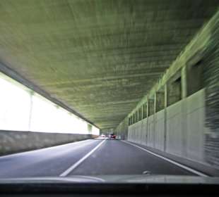 Schutztunnel durchfahrt