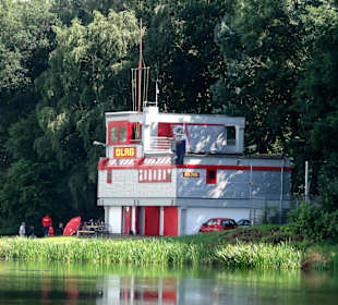 Das Gebäude der Wasserwacht