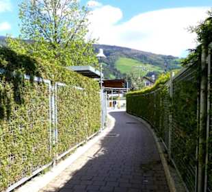 Kleine Verbindung zwischen Hotel Rosskopf in die A