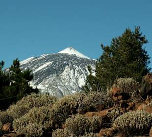 Pico de Teide im Winter