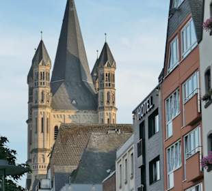 Die Kirche Groß St. Martin in Köln