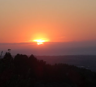 Sonnenuntergang in Zia