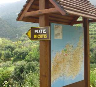 Einsteig zur Schlucht