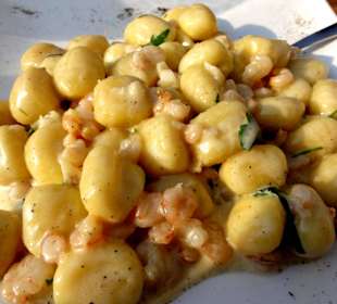 Gnocchi mit Gamberetti