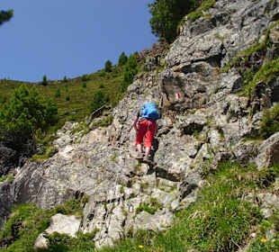Blick auf den Goaßsteig