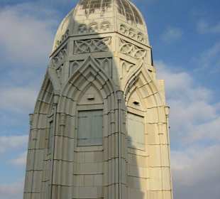 Particolare del campanile del Grossmunster