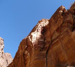 Blick aus der Schlucht