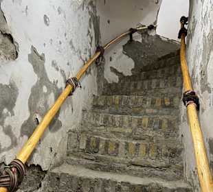 Treppenaufgang...