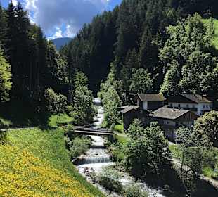 Unterer Bereich in Lüsen, Naturerlebnis Pfad 