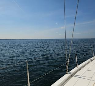 Segeln vor Warnemünde