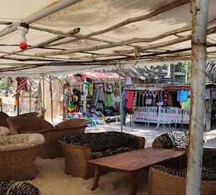 Blick auf den Souvenirshop