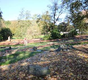 In den Kurpark eingepasst