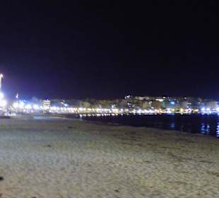 Strand Richtung Arenal