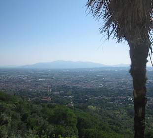 Blick auf Montecatini Terme
