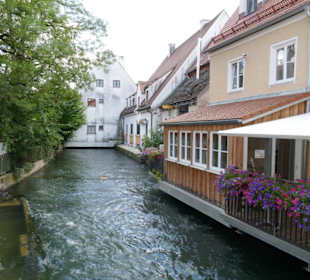 Stadtbach, Ableitung vom Lech Wasser für die Gerbe