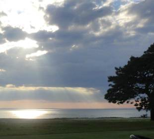 Sonnenuntergang am Öresund 