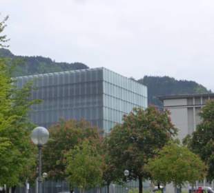 Das Kunsthaus Bregenz am Bodensee