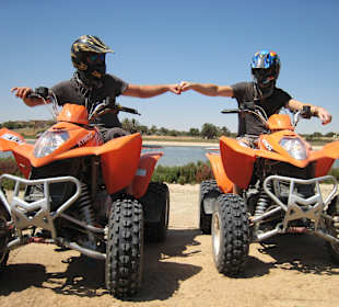Quad am hotelstrand gebucht