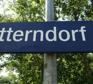 Ankunft am Bahnhof von Otterndorf