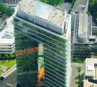 Vom Rheinturm runter verschiedene Fenster