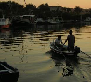 Abendstimmung am Messonghi