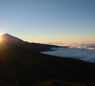 Teide Blick am Abend