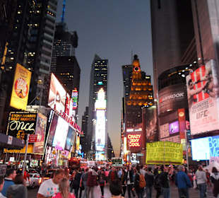 Lichtermeer bei Nacht