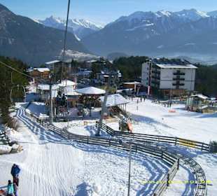 Zum Rodeln und Skifahren