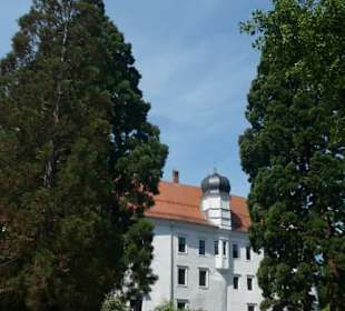 Schlosshof / Schlosspark von Schloss Schwarzenberg