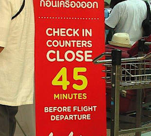 Immer vorher beachten 