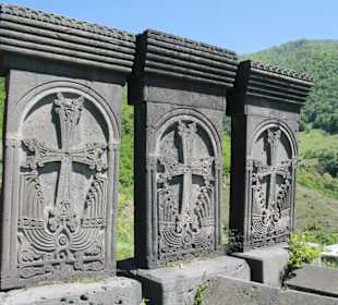 Friedhof Haghpat - Kreuzsteine
