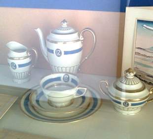 Daraus wurde Kaffee kredenzt