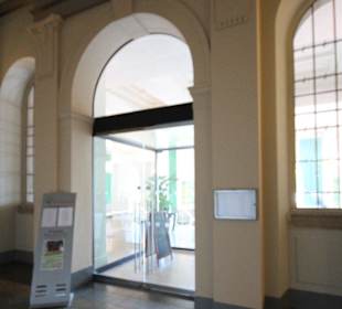 Eingang zum Gartensaal vom "Neuen Rathaus"