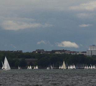 Regatta vor Schilksee
