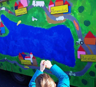 Die ganzen Umleitungen im Bild