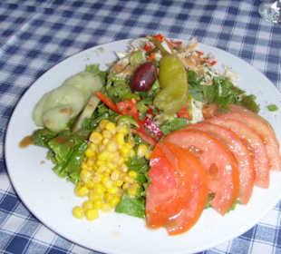 Gemischert Salat, 2. Vorspeise