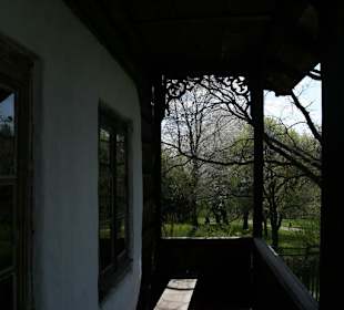 Skansen - ganek jednego z domów