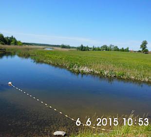 Piękna Krutynia, postój podczas spływu.
