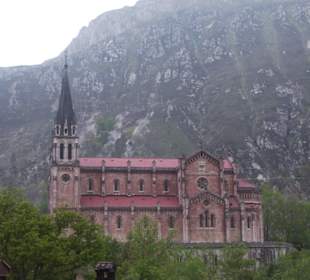 Vista lejana de la basílica