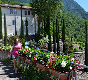Wiadukt prowadzący do zamku Trauttmansdorff